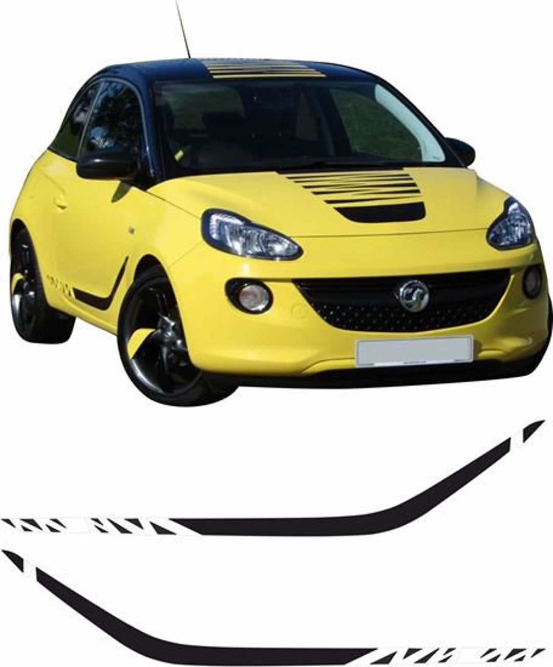 TOMALL 35 x 3.5 Auto Hood Stripe Sticker voor Auto Racing Sport Body Side Stripe Decal Rok Dakkap Bumper Streep Decal Universele Vinyl DIY Gemodificeerde Streep Decal Decoratie voor Auto (Rood