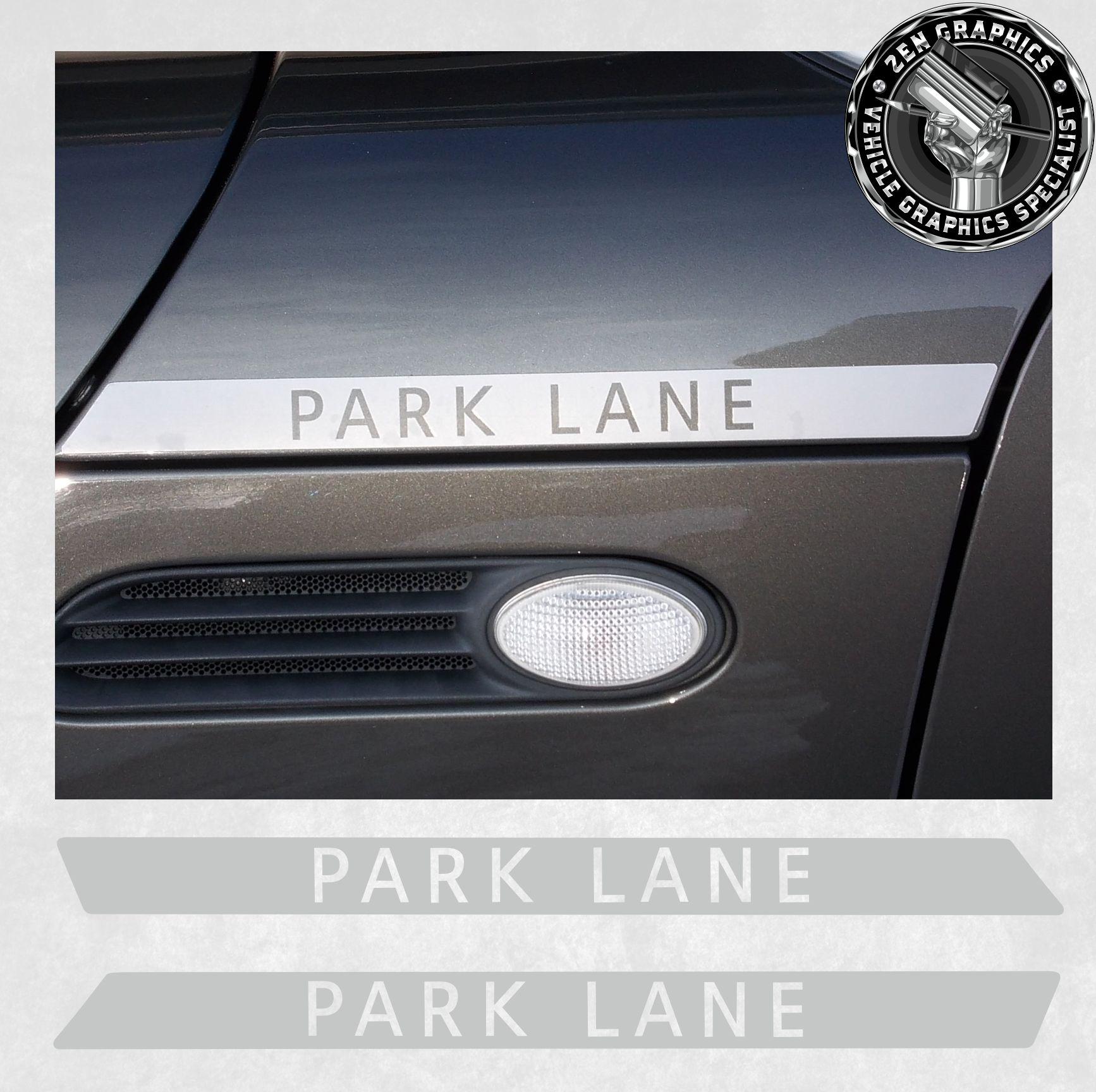 Mini R50 Decals Scuttle Decals to Fit Mini R50 / R52 / R53 Cooper / S Park Lane ...