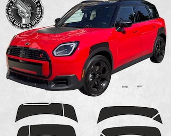 Heritage Wheel Arch Decals to fit Mini U25 Countryman Cooper S Works vinyl decals stickers Decorative Foils