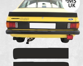 Tail light Panel Black out Vinyl for Ford Escort MK2 RS2000 RS 2000 Stickers Decals Graphics Decorative Foils
