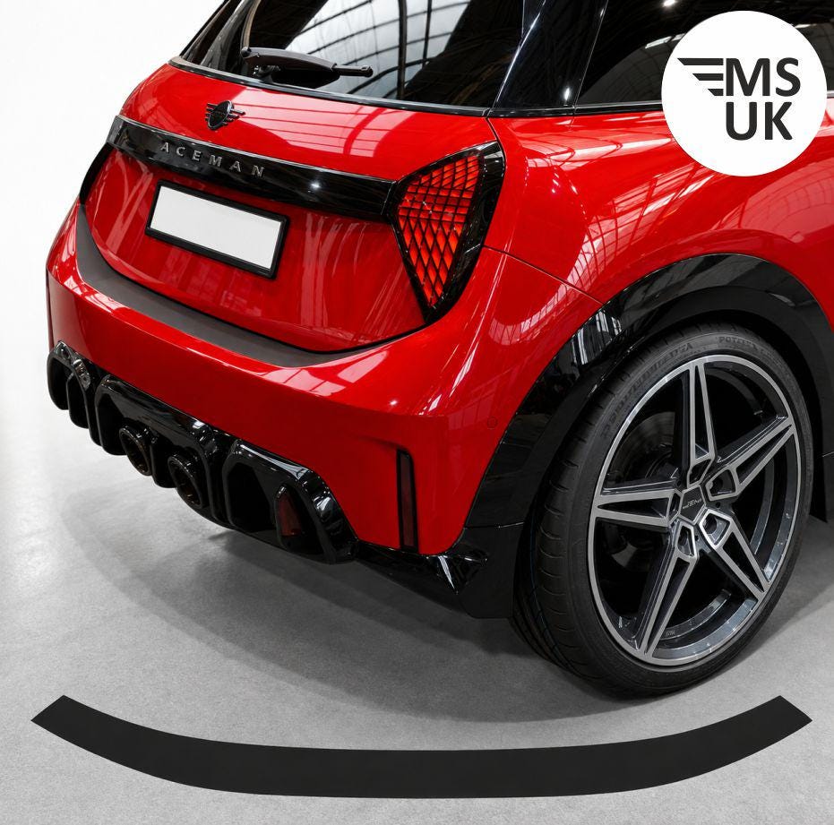 Rear Bumper Protection Vinyl for Mini F66 3 F65 Door Cooper / S