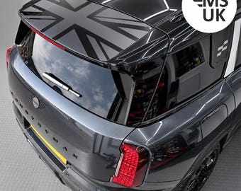 Spoiler  Black Jack for Mini U25 Countryman Stickers Decals Graphics Decorative foils Adhesive Cooper S JCW John Works Vinyl Union