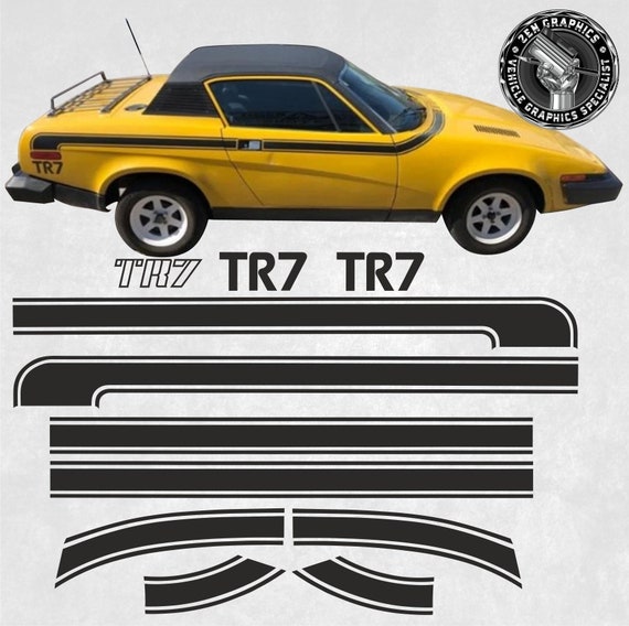 Autocollant Triumph TR7 V8 - Victoire 24 Heures D'Ypres 1978 - Décalcomanie Collection