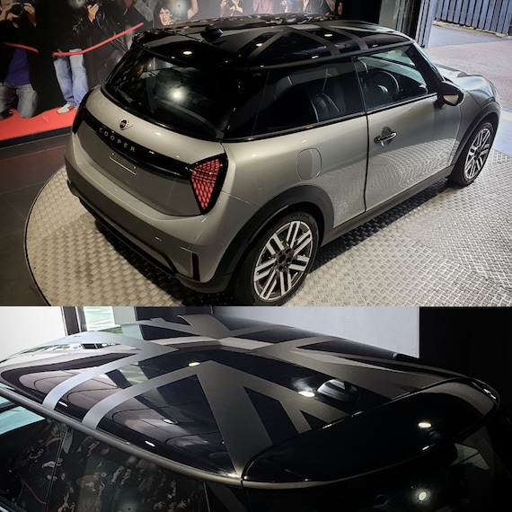 Roof Inverted Night Jack Graphics to Fit Mini F66 Gen 4 Cooper / S