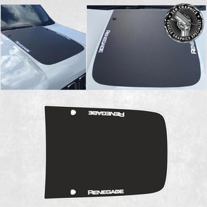 Bonnet / Hood Vinyl for Jeep Renegade Decals Stickers Graphics Decorative Foil