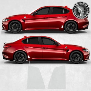 Stone Guard Paint Protection Film for Alfa Romeo Giulia Quadrifoglio Foils self healing PPF