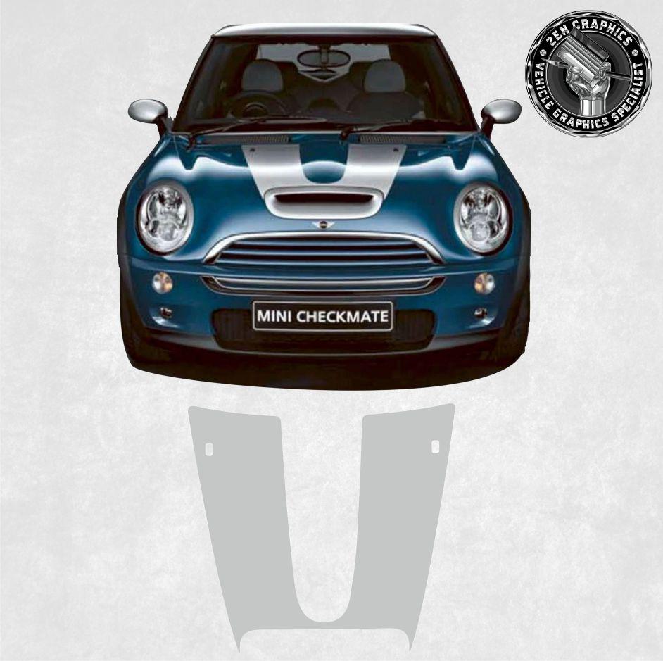 Bonnet / Hood Stripes to Fit Mini R53 2000 - 2006 Cooper S