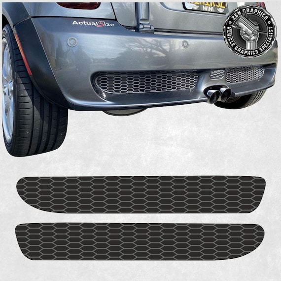 Aero Rear Bumper Vinyl to Fit Mini R50 R52 R53 Cooper S / JCW
