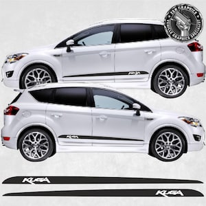 Side Stripes Kit to fit Ford Kuga Stickers Decals Graphics Decorative Foils Graphics