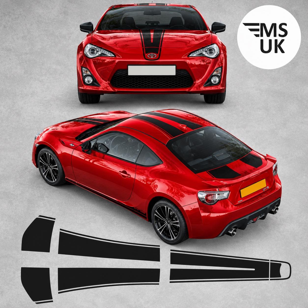 Gt86 Stripe Decal - Etsy