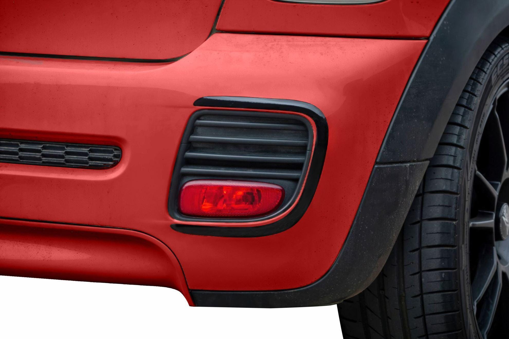 Front & Rear Bumper Vinyl Overlay's Kit to Fit Mini R56 GP / JCW ...