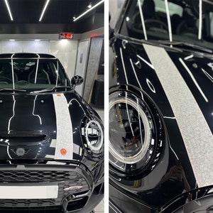 Bonnet Stripes Kit to Fit Mini F55 / F56 LCI 2 2022 - 2024 Cooper S JCW ...