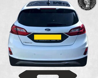 Kit Parafanghi Anteriore E Posteriore Per Ford Fiesta MK8 (2017-2025) – In Gomma Composita, Antimud, Impermeabile, Installazione Con Foratura