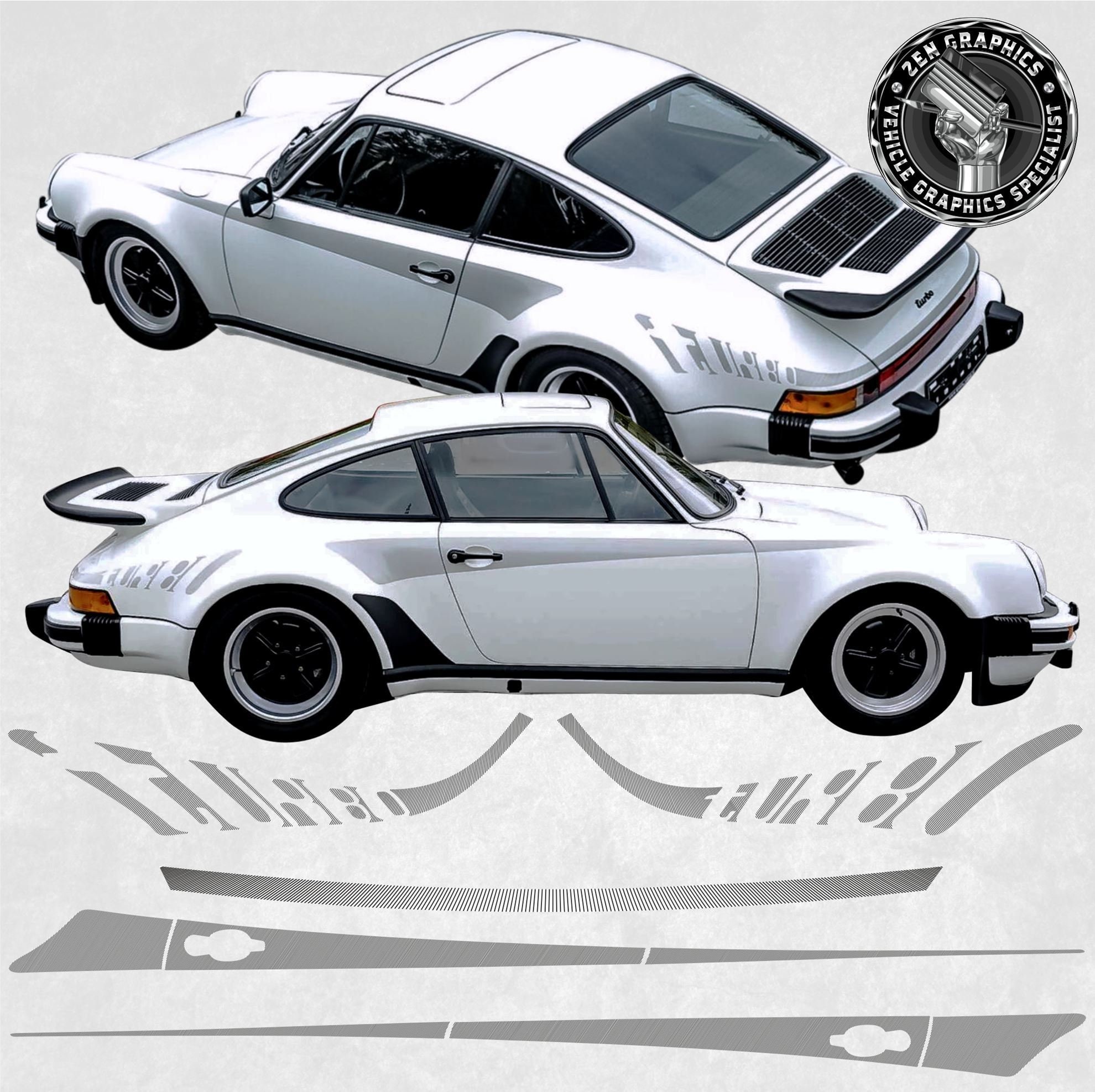 Carrera 911 / 930 1977 Carrera 3.0 Turboに適合するストライプ 