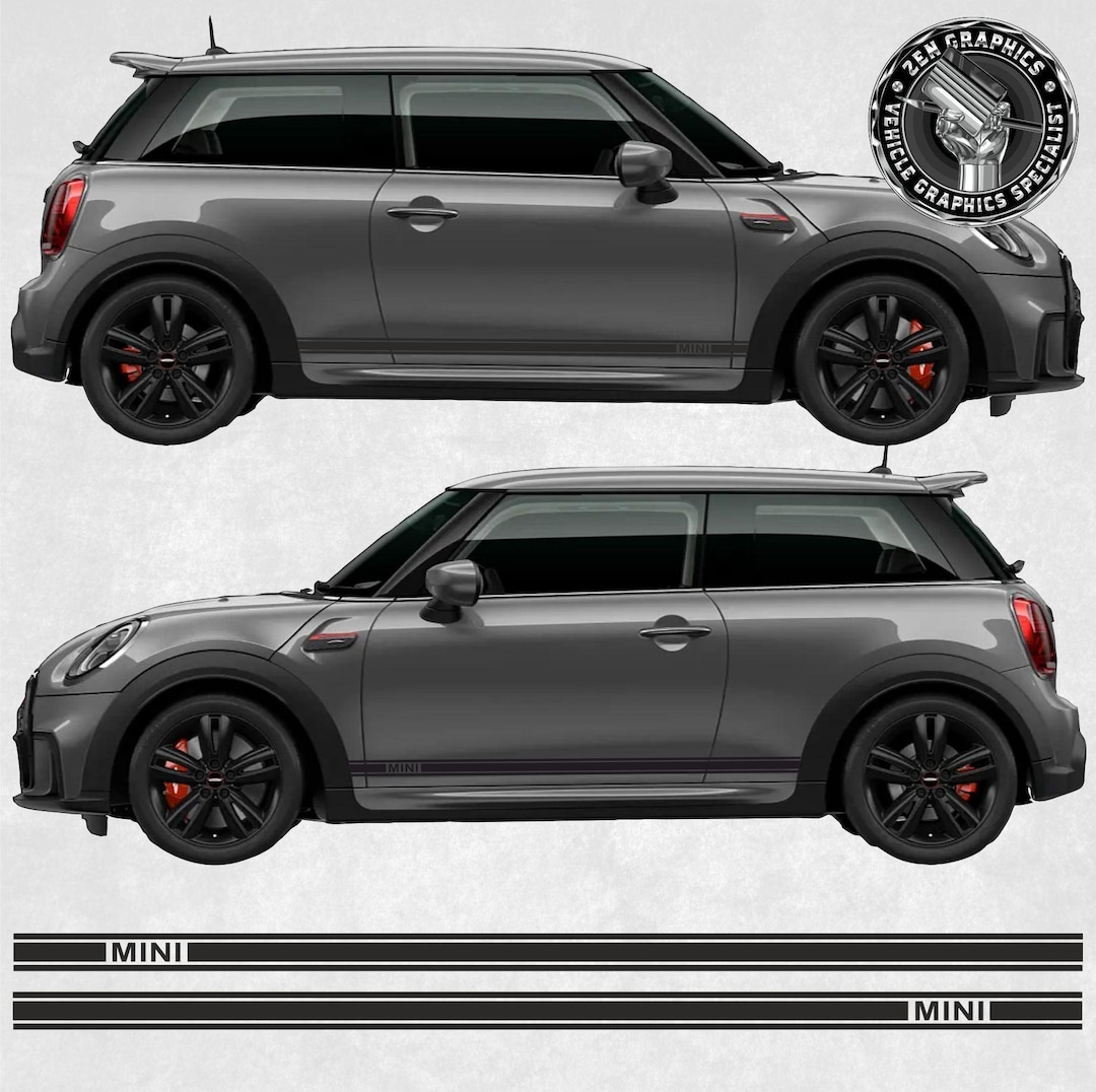 Side Stripes for Mini F56 3 Door- Pre LCI / Lci / Lci2 Cooper S / JCW ...