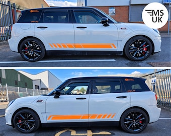 Side Stripes for Mini F54 Clubman 2015–2024 Cooper S JCW Stickers Decals Graphics Adhesive Decorative Union Vinyl