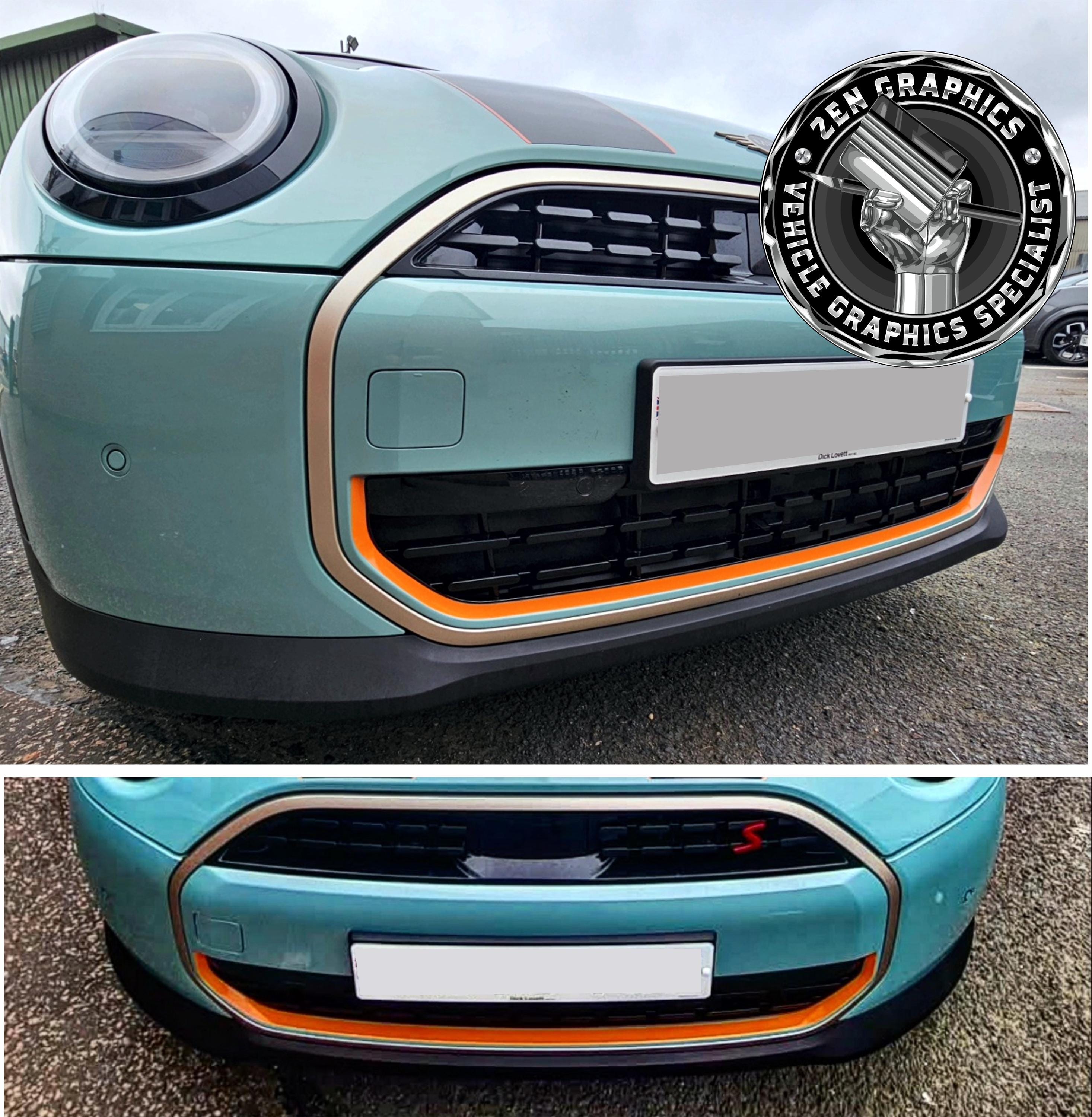 Bumper Stripe for Mini F66 3 Door / F65 5 Door Hatchback Cooper S