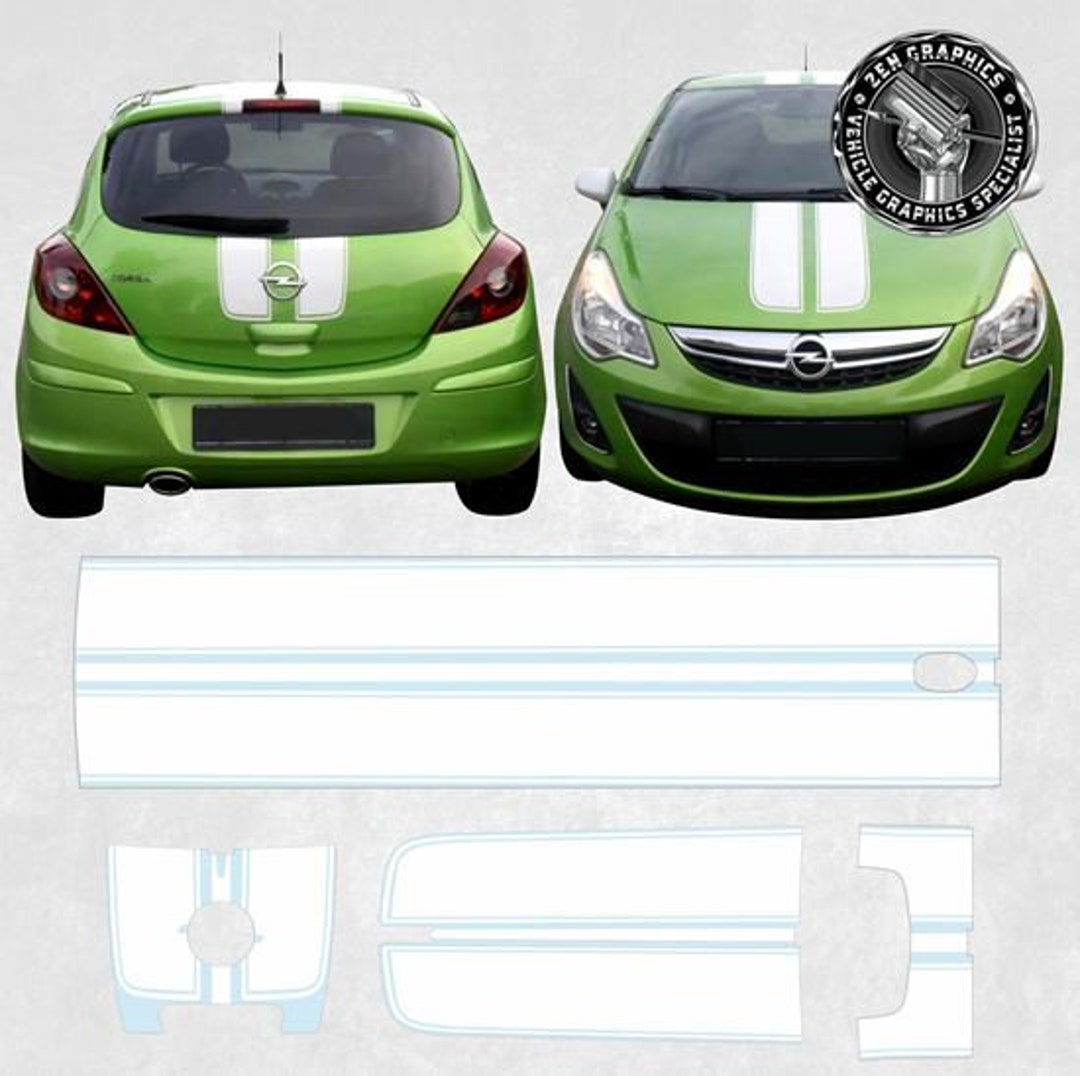 INDIGOS UG - Stile Dell'auto - Viper - Strisce Da Corsa