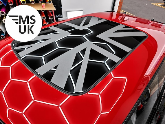 Panoramic Roof Night Jack Graphics for Mini J01 Electric Cooper