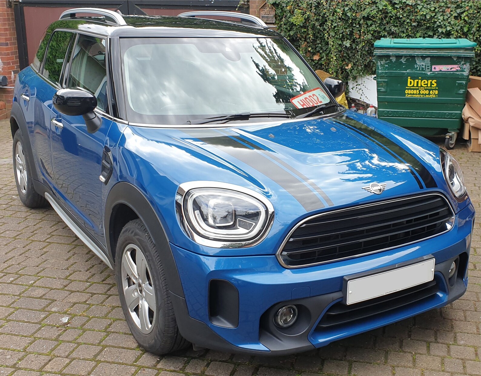 Bonnet Stripes for Mini F60 Countryman Cooper S / JCW Stickers Decals ...