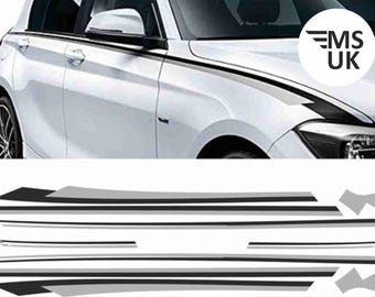 Graphics kit to fit BMW 1 Series F20 / F21  M Performance Stripes / Stickers Decals foils Vinyl decorative accessories