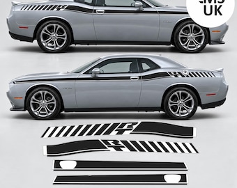 Graphics Pack Kit for Dodge Challenger RT 2015-2018  Decals Stickers Graphics Wrap Stripes Styling Accessories Vinyl Foils Decorative