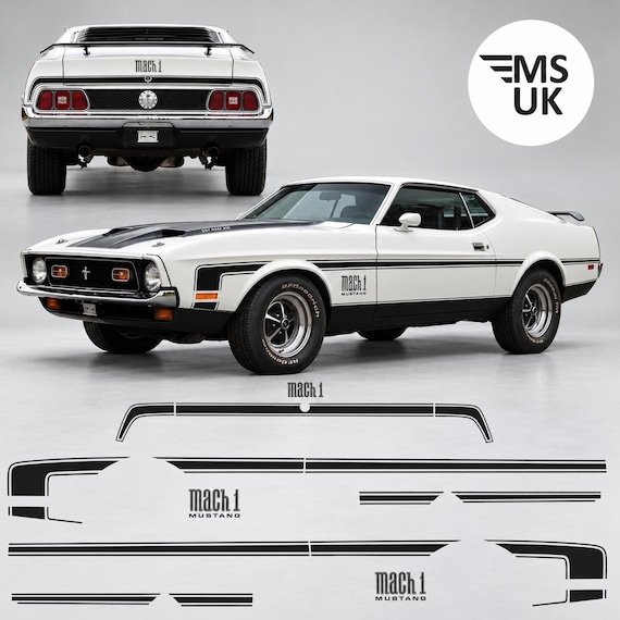 フォード マスタング マッハ 1 (1971年～1973年モデル) に適合する