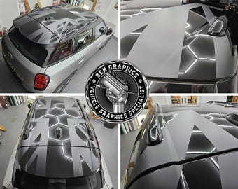 Roof Night Jack for Aceman J05 vinyl Decals Stickers foils Graphics Accessories Styling Adhesive Union