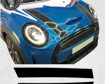 Rivestimento Interno In Fibra Di Carbonio Per MINI F55/F56 | Pannello Console 2014-2025 | Adesivo Antigraffio E UV