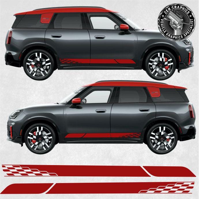 4 Stuks Dorpelbeschermers voor Auto's voor Mini Countryman 4 Stuks Dorpelbeschermers voor Auto's voor Mini Countryman