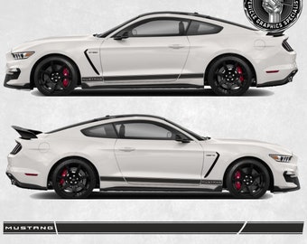 Side Stripes Kit to fit Ford Mustang GT (S550) 2015 onwards Stickers Decals Graphics