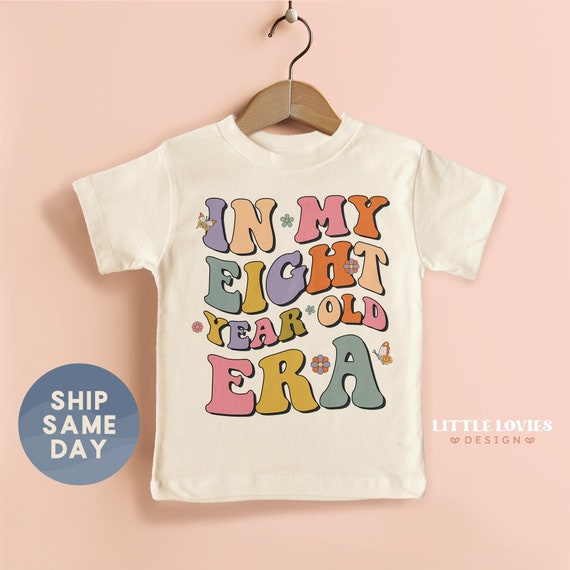Kids 8 Year Old Monkey Birthday Party Shirt Zoo Animal 8th Gift Kids 8 Year Old Monkey Birthday Party Shirt Zoo Animal 8th Gift