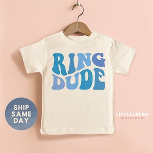 The Ring Dude T-Shirt Bearer Wedding Gift Shirt The Ring Dude T-Shirt Bearer Wedding Gift Shirt