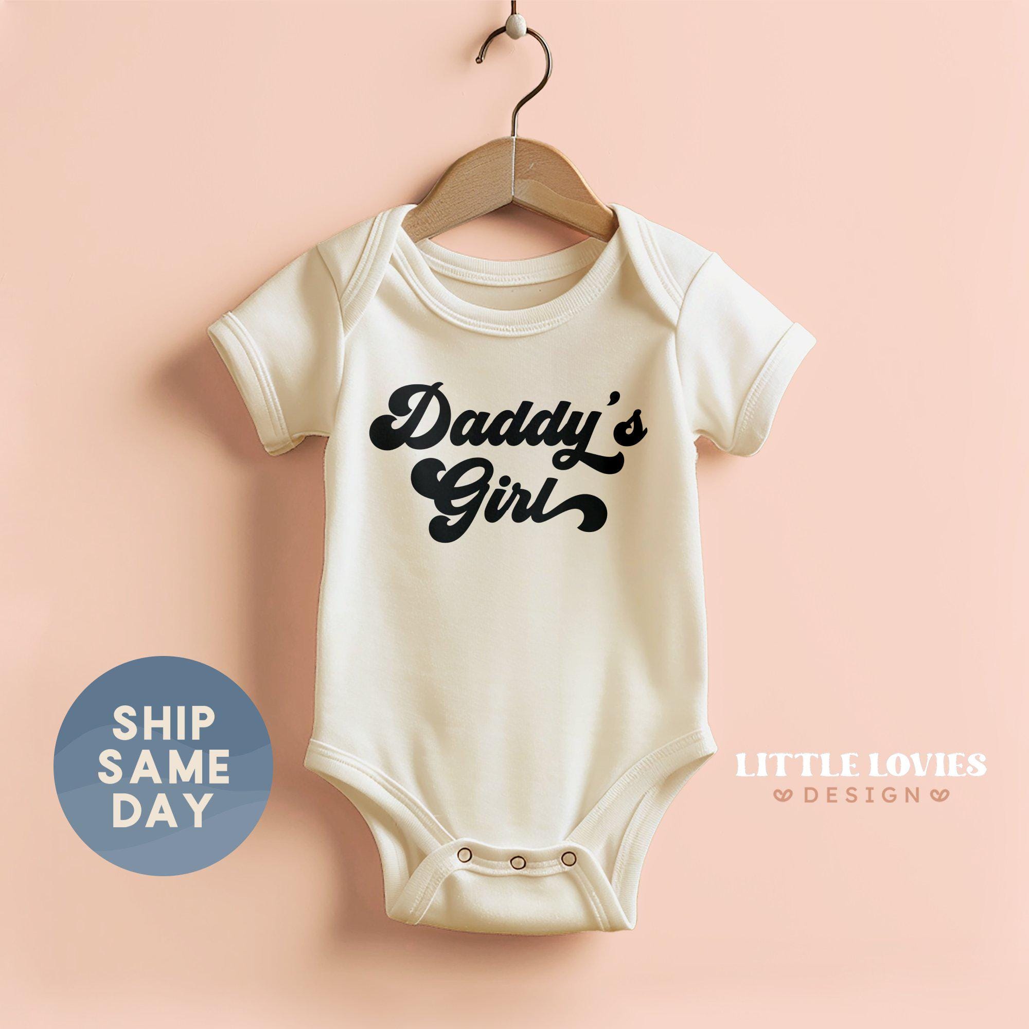 Daddy's Girl Onesie®, Baby Girl Father's Day Apparel, First