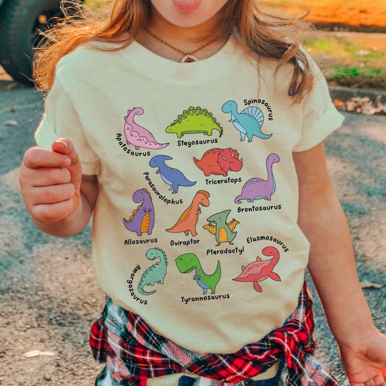Kids Dinosaur Shirt, Dinosaur Birthday Party Apparel, Toddler Dino ...