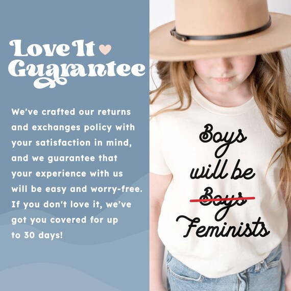 Boys Will Be Feminist Shirt, Gender Equality Tee, Female Empowerment Clothes, Little Feminist Toddler Outfit, (CA-WOM87)