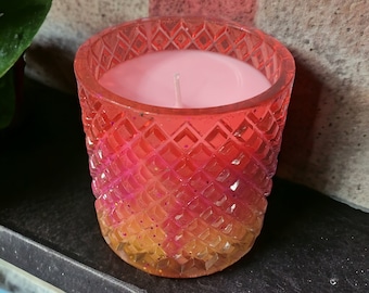 Strawberry Watermelon scented container candle 12 oz