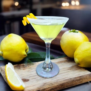 Lemon Drop Martini Candle