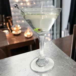 Gin Martini candle