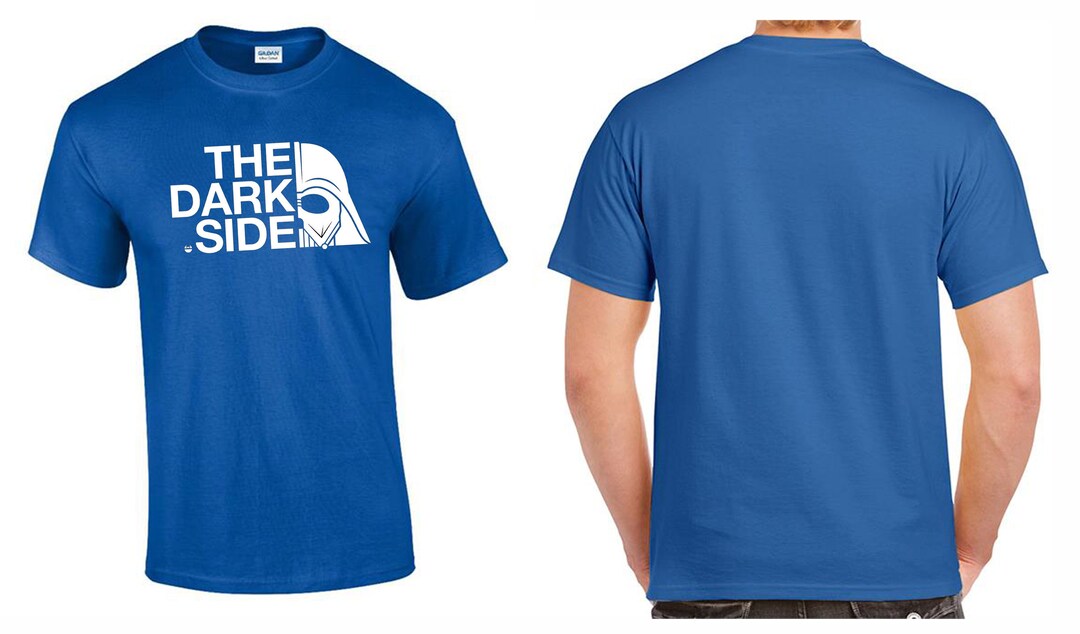 Star Wars the Dark Side the North Face Parody Funny Tshirt Etsy UK