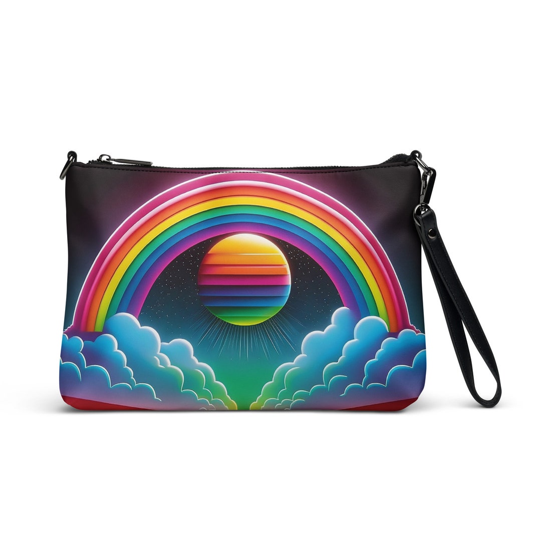 Rainbow Crossbody Bag Etsy