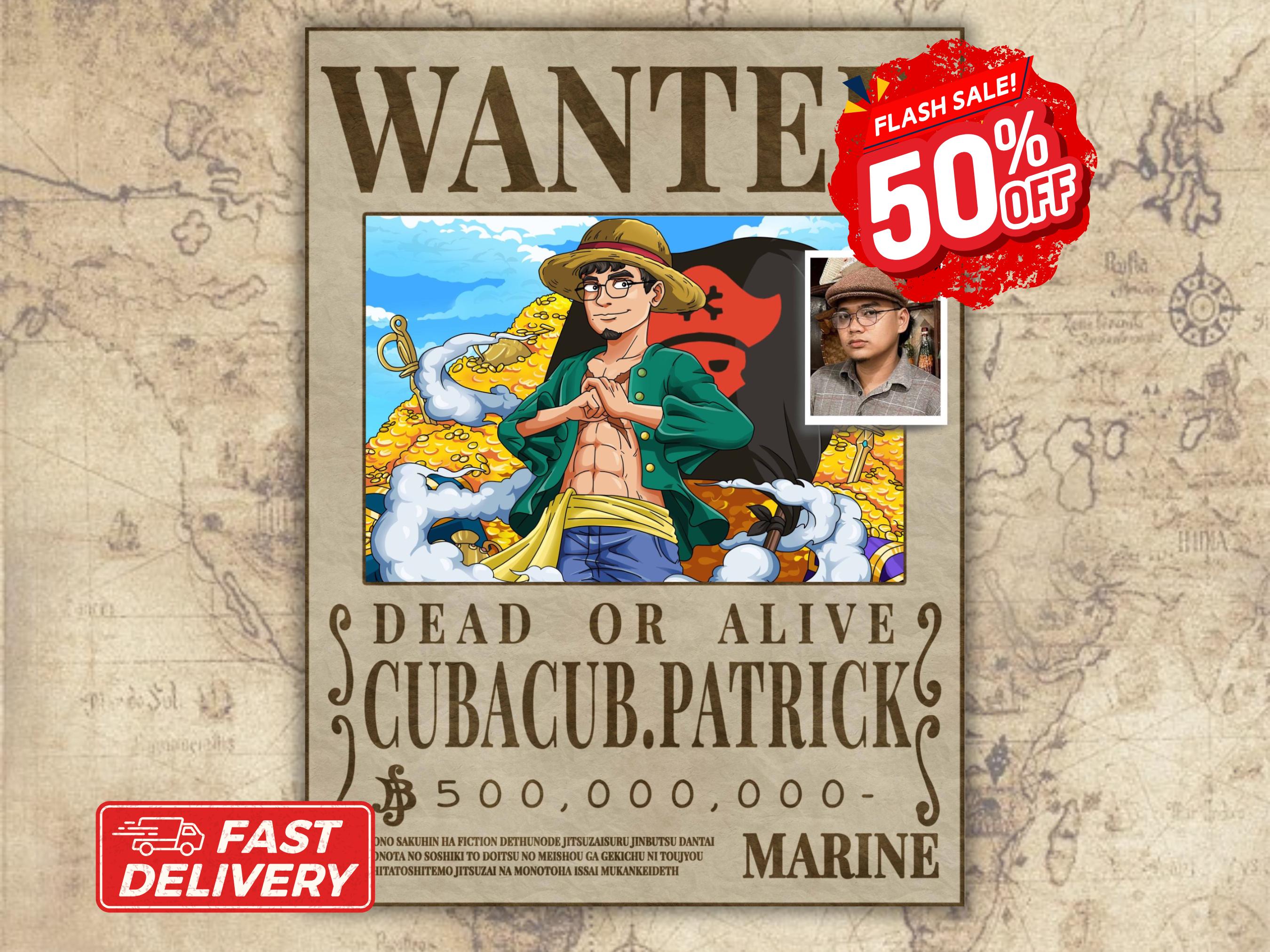 One piece wanted poster - Etsy 日本