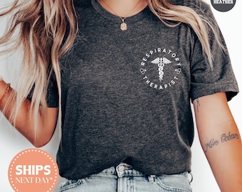 Respiratory Therapist T-Shirt - Registered Respiratory Therapist Shirt - Therapist Tee - Therapist Grad Gift - Comfort Colors