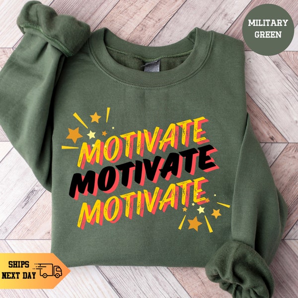 Motivate Sweatshirt - Occupational Therapy Hoodie - OT Crewneck - Therapist Gift - OT Assistant Sweater - Motivate Occupational Therapy
