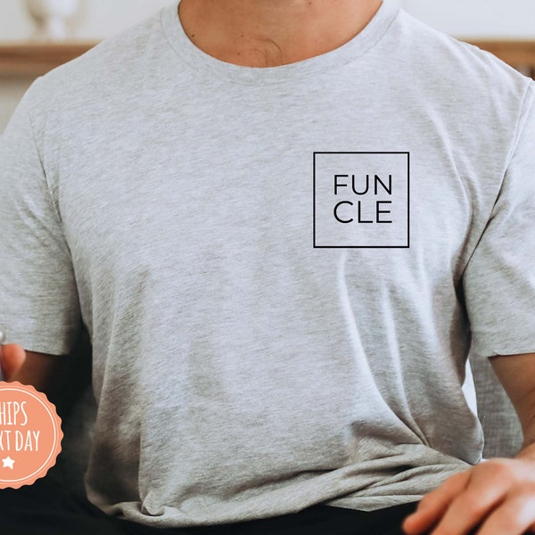 Funcle T-Shirt - Funcle Shirt - Gift for Uncle - Gift for Brother - Best Uncle Ever - Uncle Gift - Fun Uncle Gift - 95235