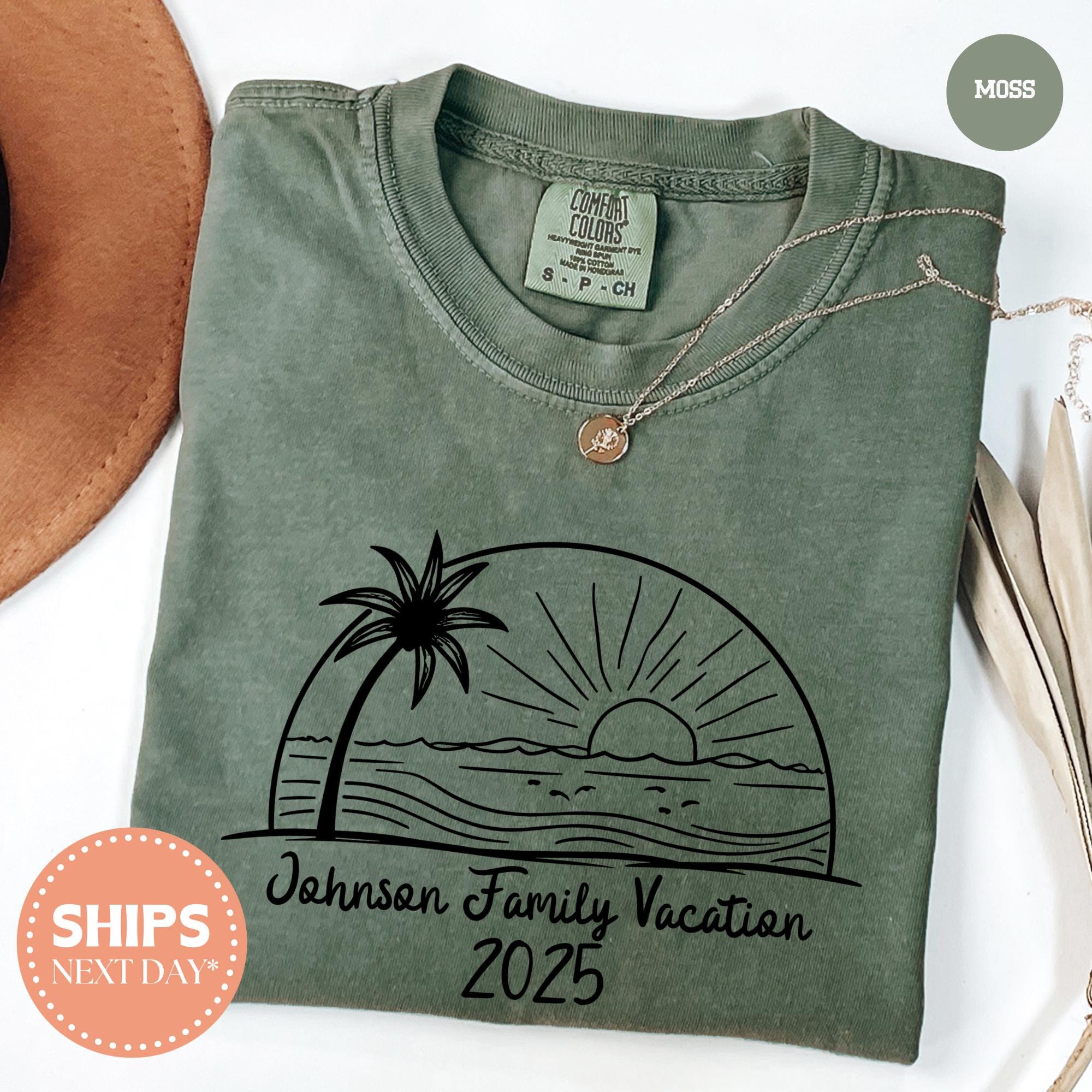 Custom Family Trip T-Shirt - Family Trip Shirt - Matching Family Shirt - Family Travel Tee - Family Vacation Shirt - Comfort Colors