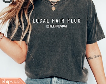 Custom Hairstylist T-Shirt - Custom Hairdresser Shirt - Gift for Hairstylist - Cosmetology Grad Gift - Cosmetologist Tee - Comfort Colors
