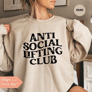 Gym Crewneck Etsy