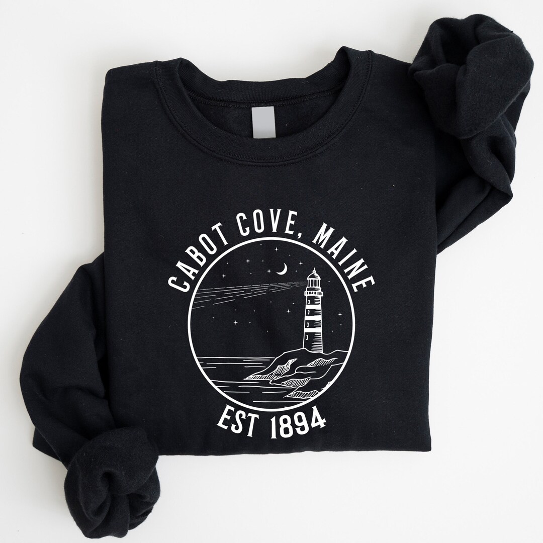 Cabot Cove Sweatshirt Murder She Wrote Hoodie Cabot Cove Etsy