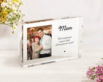 Personalized Acrylic Photo Block | Mother's Day Gift